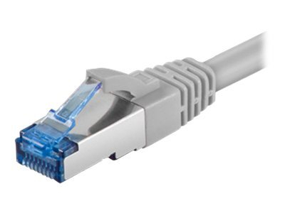Kabllo rrjeti Wentronic 93680, CAT 6a SSTP, 1m, gri