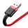 Kabllo USB Baseus USB A në Lightning, 0.5 m, 2.4A, e kuqe