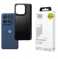 Mbulesë telefoni 3MK Matt Case për Motorola Moto Edge 60 Edge 60 Fusion, mat, e zezë