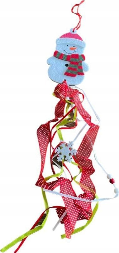 Set zbukurimi Craft with Fun, ornamente filci me ngjitje për Krishtlindje, 11 copë, me shumë ngjyra