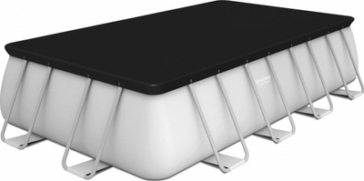 Pishinë sipër tokës Bestway Steel Pro MAX, 488x244x122 cm, set, gri e errët