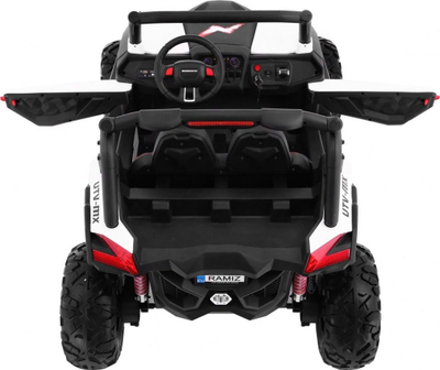 Makinë elektrike për fëmijë SuperStar Buggy 4x4 PA XMX-603, 2 ulëse, terren i pafavorshëm, e bardhë