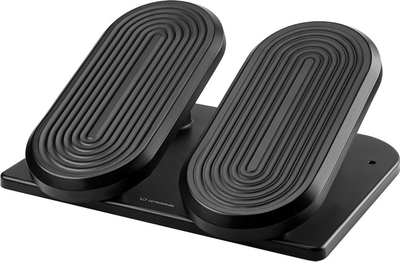 Mbështetëse këmbësh ULTRADESK Footpodium, e zezë