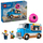 Set lodër LEGO City Donut Van 60452, furgon me donutë, për fëmijë