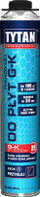 Ngjitës shkumë për pllaka gipsi Tytan Professional Piano, 840ml, poliuretani, blu
