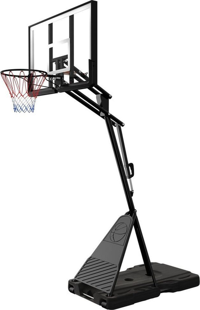 Kosh basketbolli Nils ZDK024, i lëvizshëm, me lartësi të rregullueshme 3.17 - 3.75 m, i zi