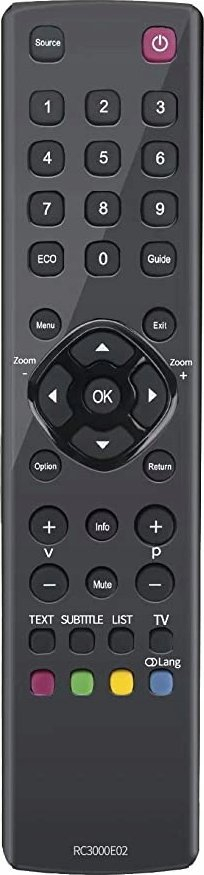 Pilot TV Lin 32LHD1510, zëvendësues, i zi