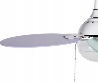 Ventilator tavani WEBER me llambë LED, me telekomandë, shumëngjyrësh