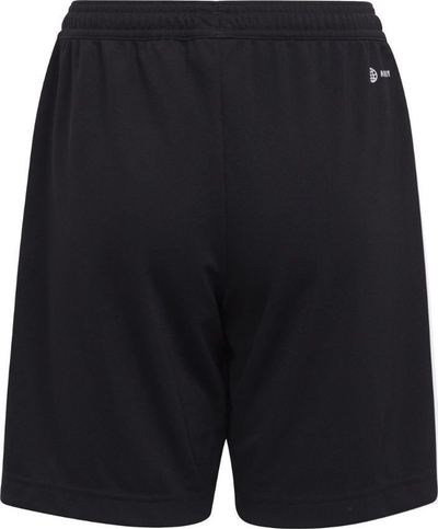 Shorce sportive për kalamaj adidas Entrada 22 Jr H57498, poliester i riciklum, për stërvitje futbolli, të zeza
