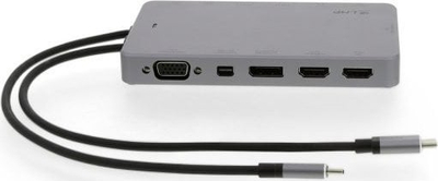 Dock USB LMP Display Dock 2, USB-C 3.2 Gen 1, 2x 4K 60Hz, gri