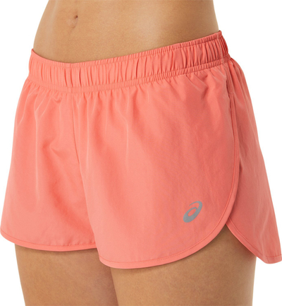Pantallona të shkurtra vrapi ASICS Core Split 2012C340-706, për goca, material i lehtë, rozë