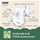 Pelena Moomin Baby Madhësia 1, 2-5 kg, 25 copë, të bardha