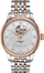 Orë Tissot Le Locle Powermatic 80 Open Heart T006.407.22.033.02, e argjendtë