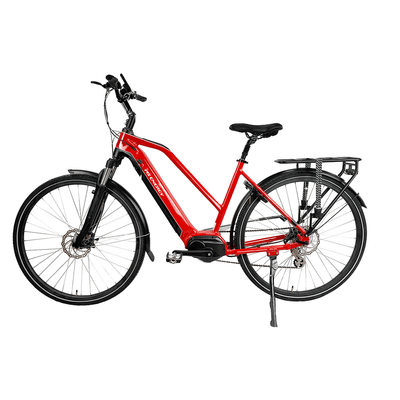 Biçikletë elektrike MS ENERGY eBike c500, M, e kuqe