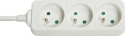 Zgjatës energjie Lindy 73120, 3 dalje AC, 3680W, i bardhë