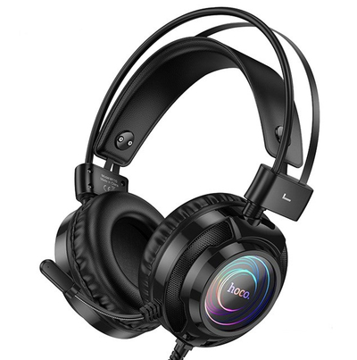 Headset Hoco W110 - USB, 3.5mm, black