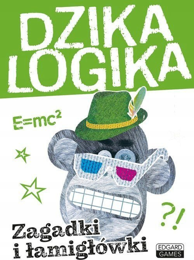 Loja logjike Edgard Games Wild Logic, 85 enigma dhe puzzle, për fëmijë