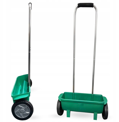 Shpërndarës kopshti John Gardener 12L, dorembajtës, rreze 46.5 cm, i verdhë