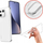 Mbrojtëse telefoni Clear Case Xiaomi 13, 2mm, mbrojtje kamere, transparente