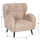 Kolltuk Kryly 83x87x89Hcm (HM9593.07), bezhë/ zezë