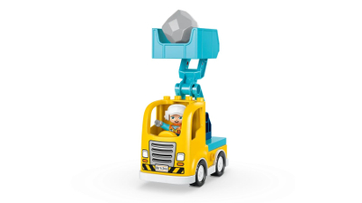 Set ndërtimi LEGO 10475 3 in 1 Construction Vehicles, për fëmijë, shumëngjyrësh