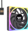 Ventilator PC Thermaltake ToughFan EX 120 ARGB Sync, 120mm, set 3 copë, shumëngjyrëshe