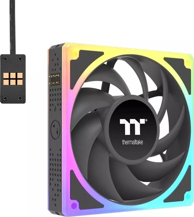 Ventilator PC Thermaltake ToughFan EX 120 ARGB Sync, 120mm, set 3 copë, shumëngjyrëshe