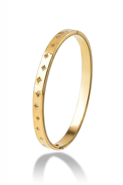 Byzylyk Freya Gold, çelik inox, 65mm, ngjyrë ari
