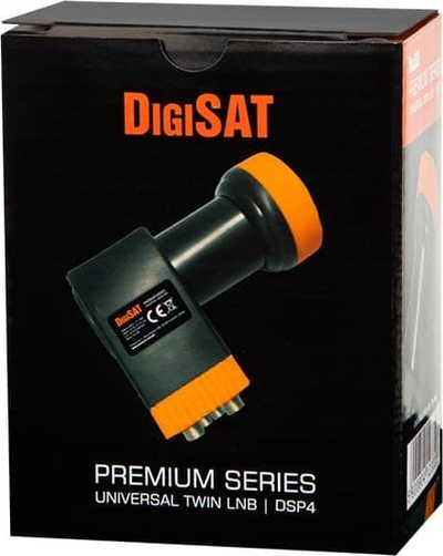 Konvertor satelitor Blow DigiSAT 77-209 Quad DS4 Premium, LNB universal, 4 dalje, gri