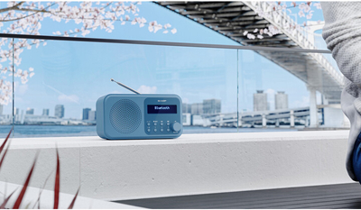 Radio Sharp DR-P420BL, blu