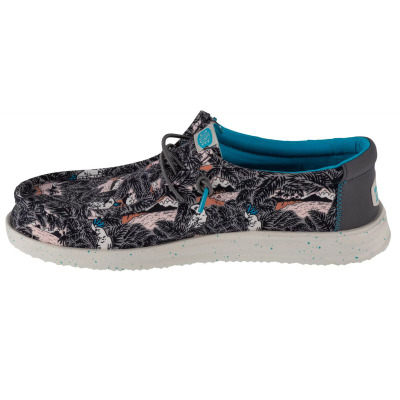 Машки обувки Hey Dude Wally H2O Tropical M 40702-0HI, slip-on, синтетички, сиви