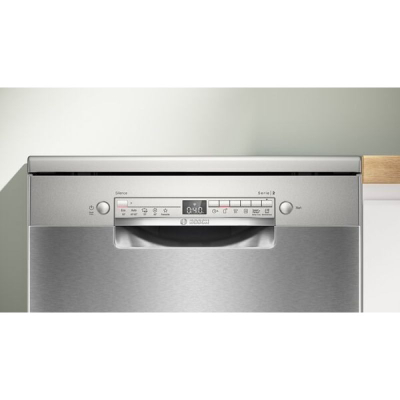 Lavastovilje e pavarur Bosch Series 2 SMS2HVI06E, 14 sete, inoks