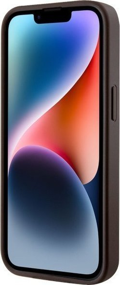 Kallëp telefoni Guess GCube Stripes MagSafe, Apple iPhone 14 Plus, i fortë, kafe