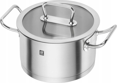 Tenxhere ZWILLING Pro 65122-200, 20 cm, çelik inox, e argjendtë