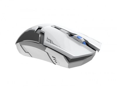 Gejминг глушец Havit HV-MS997GT, безжичен 2.4GHz, 1600 DPI, бел