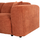 Divan-Shtrat këndor Bricken majtas 110–282×98–160×72 Hcm (HM3275.03L), kuqe