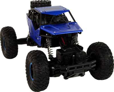 Makina me telekomandë Leantoys Rover Rock Climbing, shkalla 1:16, 2.4GHz, e zezë blu