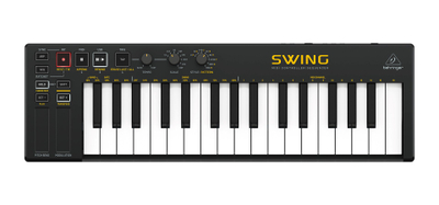 Tastierë kontrolluese Behringer SWING, 32 taste, USB MIDI CV, e zezë