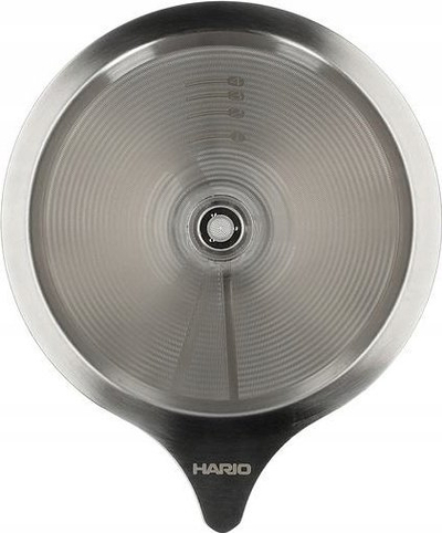 Filtri për kafe Hario Double Mesh Size 2, metal, ngjyrë argjendi