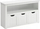 Organizues lodrash VASAGLE TOY STORAGE, 30x102x60cm, me rrota, i bardhë