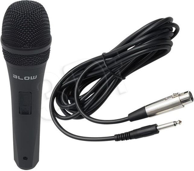 Mikrofon me kabllo BLOW PRM 319, kardioid, i zi