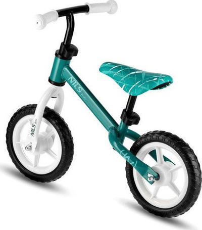 Bicikletë balancuese Nils RB134, 10", e rregullueshme, jeshile