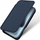 Këllëf telefoni Dux Ducis Skin Pro për iPhone 17 Pro, me stand, lëkurë sintetike, blu