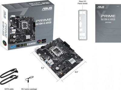 ASUS PRIME H610M-K ARGB Матична Плоча