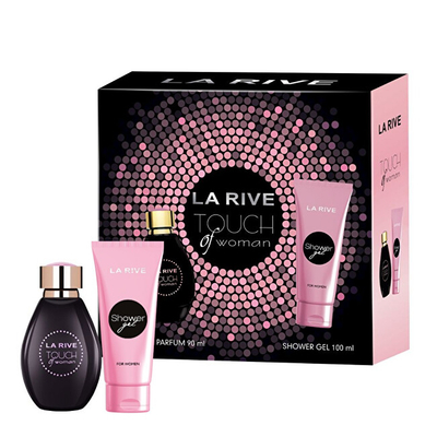 Set La Rive Touch Of Woman, EDP, 90 ml + xhel dushi, 100 ml