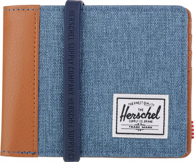Portofol Herschel Supply Co. Hank, bi-fold, RFID, blu