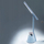 Llampë tavoline LED Desk Table Lamp, 48 LED, 3 lloj drite, e bardhë