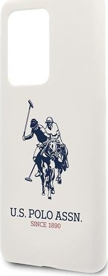 Mbrojtëse për telefon Polo Assn US USHCS69SLHRWH S20 Ultra G988, e bardhë