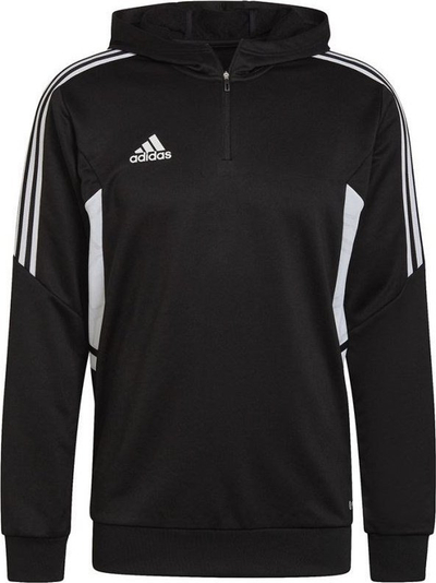 Bluzë me kapuç Adidas Condivo 22 Track M HD7006, poliester, Aeroready, e zezë