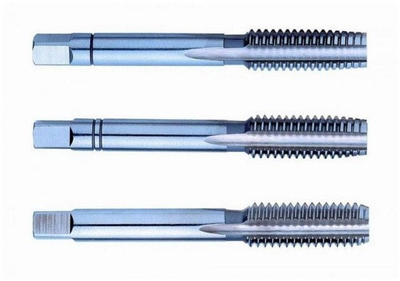 Set çezmash manuale Eventus M8 DIN352, për filetim, metal, argjendtë